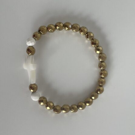 Bracelet Nacre "Croix" – Image 2