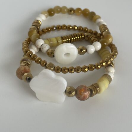 Bracelet "Noa" tout en doré – Image 3