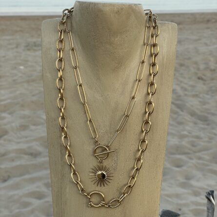 Collier "Claudia" doré – Image 3