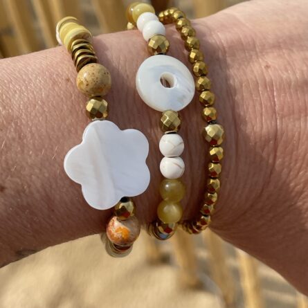 Bracelet "Noa" tout en doré – Image 4