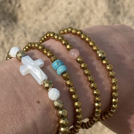 Bracelet Nacre "Croix" – Image 4