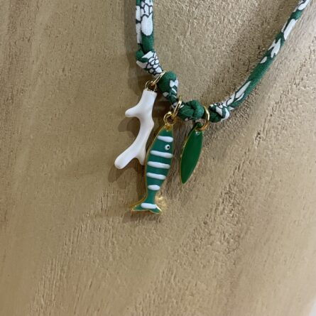 Collier "Dune" Vert – Image 2