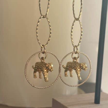 Boucles d'oreilles " Tiger" – Image 2