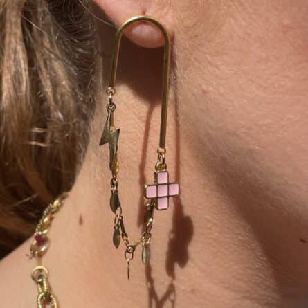 Boucles d'oreilles "Eclair" – Image 2