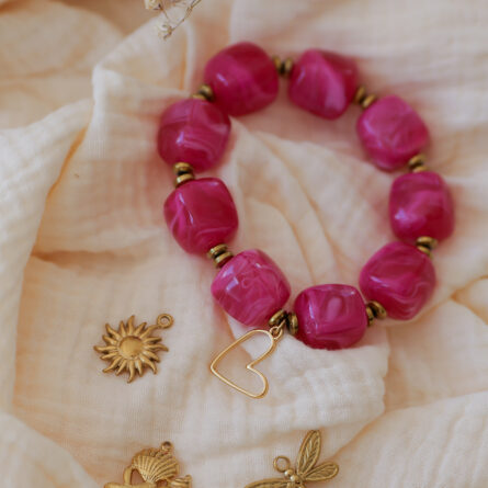 Bracelet Victoria Fuchsia – Image 3