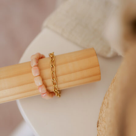 Collier Carla Rose et Doré – Image 3