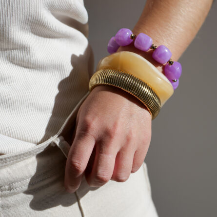 Bracelet Victoria Lilas – Image 2