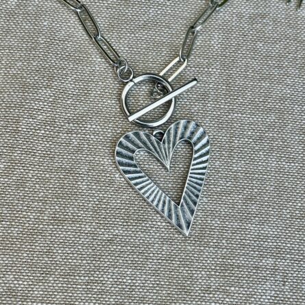 Collier Sautoir Laura Argenté – Image 3