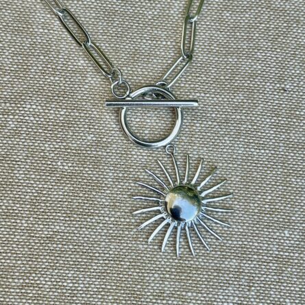 Collier Sautoir Laura Argenté – Image 4