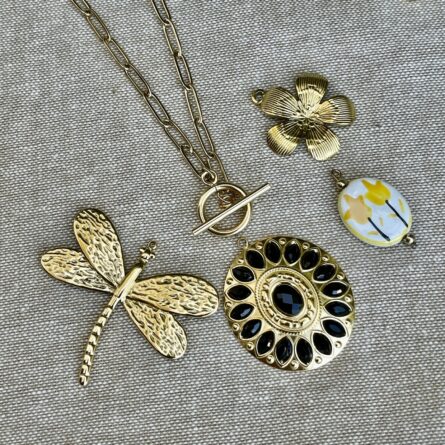 Collier Sautoir Laura Dorée – Image 2