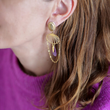 Boucles d'oreilles "Nahée" – Image 2