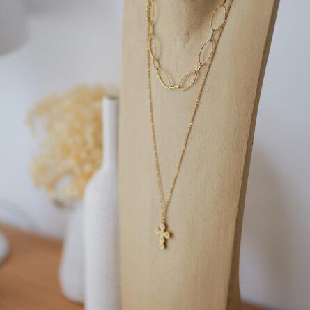 Collier Sautoir "Croix" – Image 2