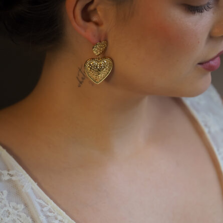 Boucles d'oreilles "amour" – Image 2