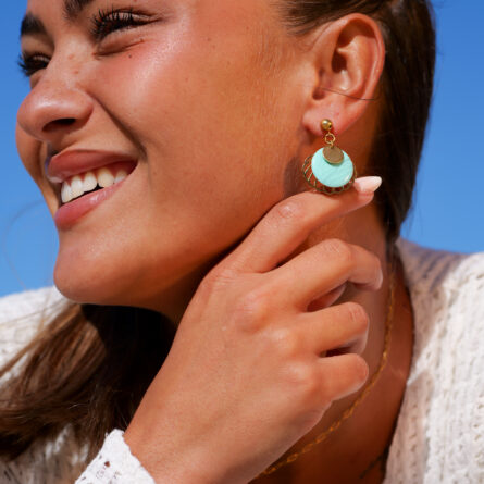 Boucles d'oreilles "Coquillage" – Image 1