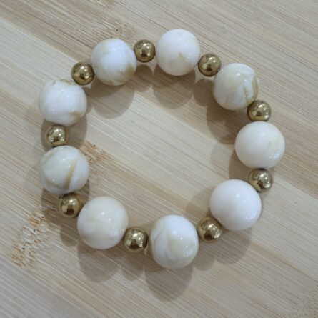 Bracelet "Plage" blanc – Image 2