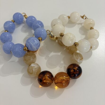 Bracelet "Plage" Bleu ciel – Image 5