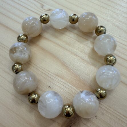 Bracelet "Lila" Beige – Image 2